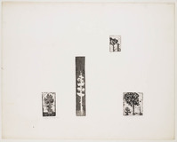 KG 1985 008
<br/>
Blad met vier etsen
<br/>
<em>Huismans, Sipke (1938)</em>